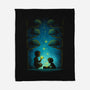 Lightning Bugs-none fleece blanket-Vallina84