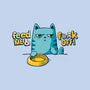 Hungry Cats-none removable cover w insert throw pillow-teesgeex