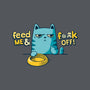 Hungry Cats-none removable cover w insert throw pillow-teesgeex