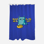Hungry Cats-none polyester shower curtain-teesgeex