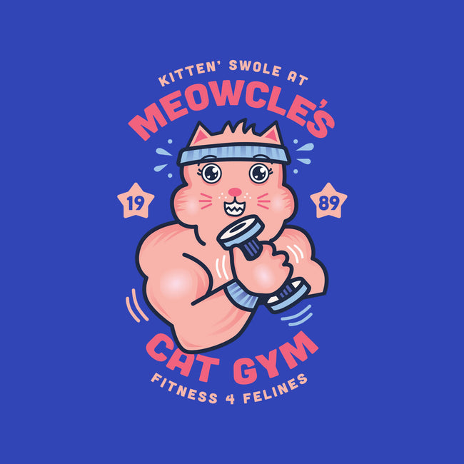 Meowcle's Cat Gym-womens racerback tank-hbdesign
