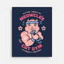 Meowcle's Cat Gym-none stretched canvas-hbdesign
