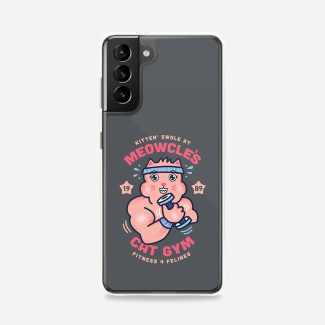 Meowcle's Cat Gym-samsung snap phone case-hbdesign