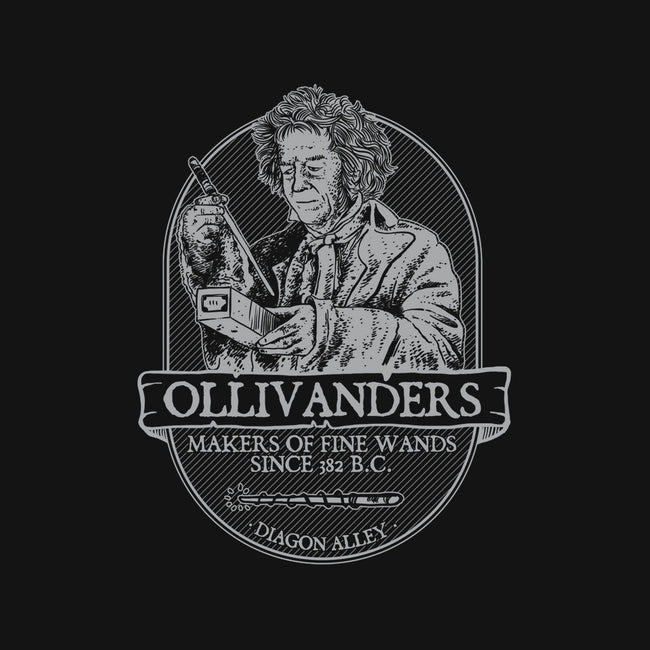 Ollivanders Fine Wands-none removable cover w insert throw pillow-Azafran