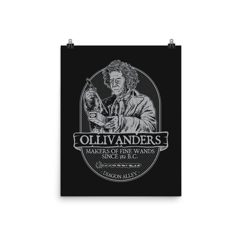WANDSポスター Ollivanders Fine Wands-none matte poster-Azafran by TeeFury