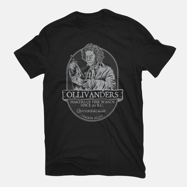 Ollivanders Fine Wands-mens heavyweight tee-Azafran