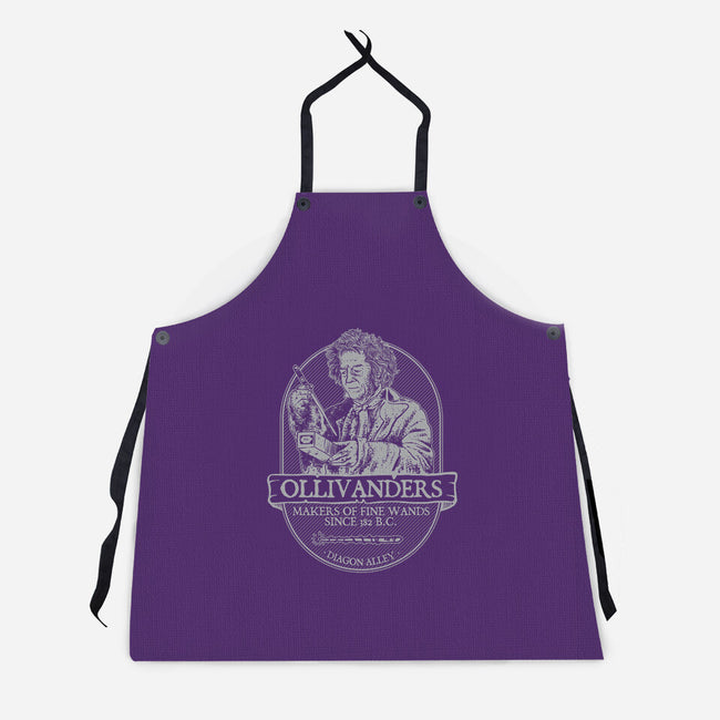 Ollivanders Fine Wands-unisex kitchen apron-Azafran