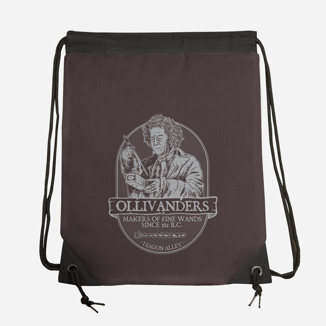 Ollivanders Fine Wands-none drawstring bag-Azafran