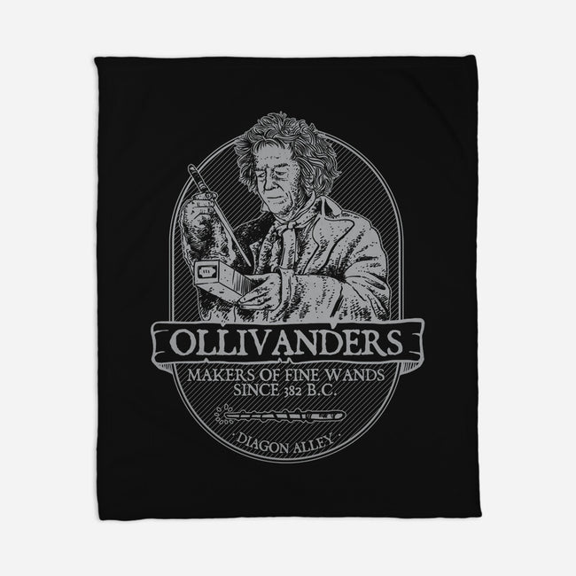 Ollivanders Fine Wands-none fleece blanket-Azafran