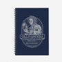 Ollivanders Fine Wands-none dot grid notebook-Azafran