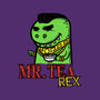 Mr. Tea Rex-none removable cover throw pillow-krisren28