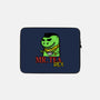 Mr. Tea Rex-none zippered laptop sleeve-krisren28