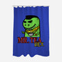 Mr. Tea Rex-none polyester shower curtain-krisren28