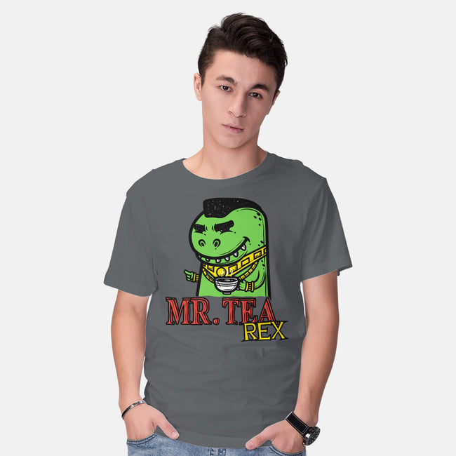 Mr. Tea Rex-mens basic tee-krisren28