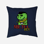 Mr. Tea Rex-none removable cover throw pillow-krisren28