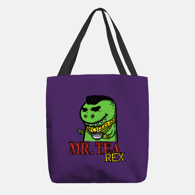 Mr. Tea Rex-none basic tote-krisren28