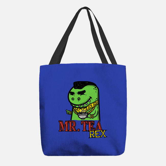 Mr. Tea Rex-none basic tote-krisren28