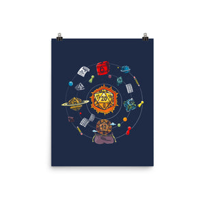Set Dice Solar System