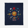 Set Dice Solar System-none fleece blanket-Vallina84