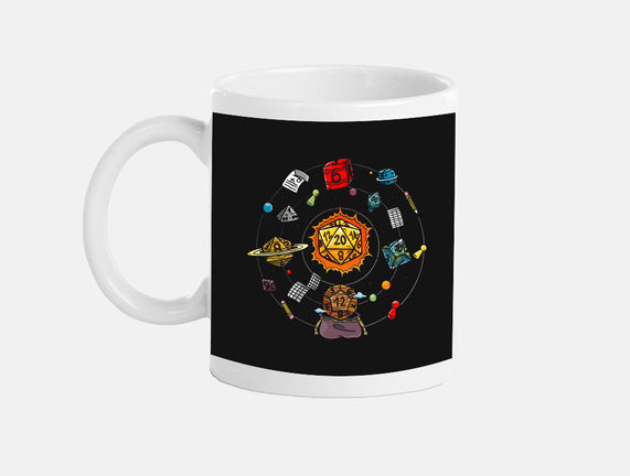 Set Dice Solar System