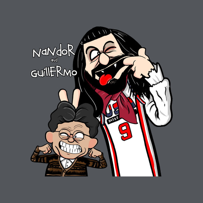 Nandor And Guillermo-womens fitted tee-MarianoSan