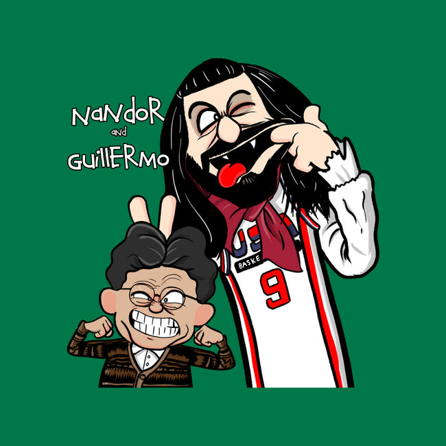 Nandor And Guillermo-womens fitted tee-MarianoSan