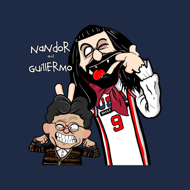 Nandor And Guillermo-womens fitted tee-MarianoSan