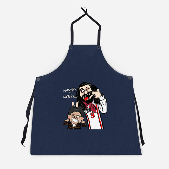 Nandor And Guillermo-unisex kitchen apron-MarianoSan