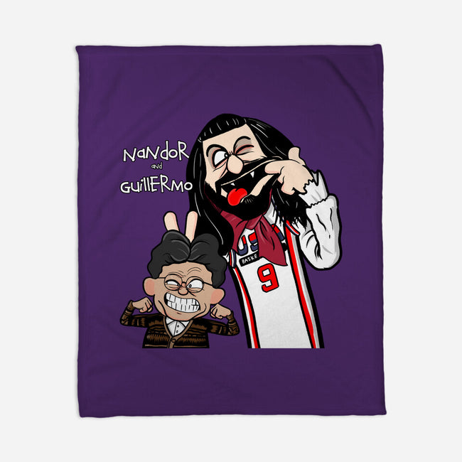 Nandor And Guillermo-none fleece blanket-MarianoSan