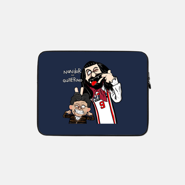 Nandor And Guillermo-none zippered laptop sleeve-MarianoSan