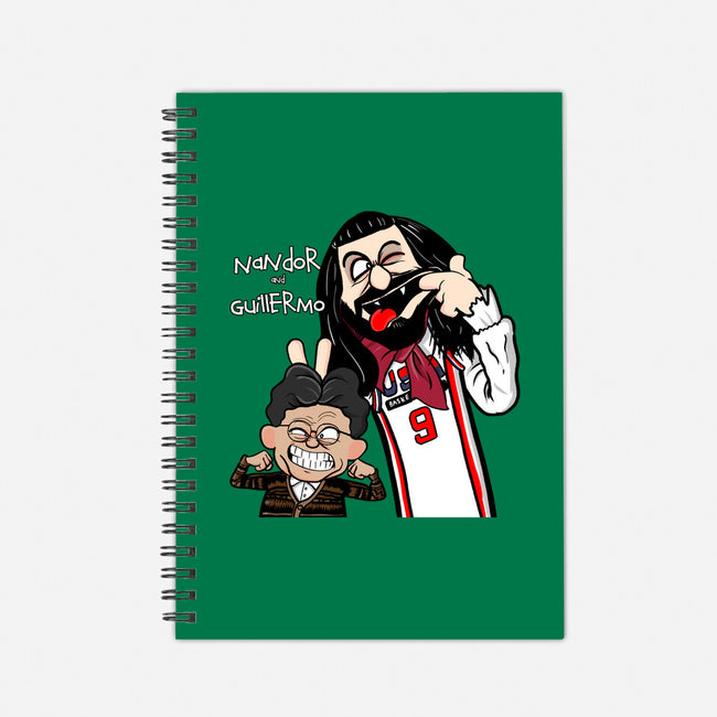 Nandor And Guillermo-none dot grid notebook-MarianoSan