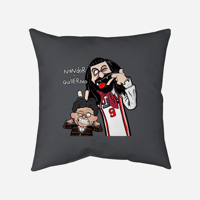 Nandor And Guillermo-none removable cover w insert throw pillow-MarianoSan