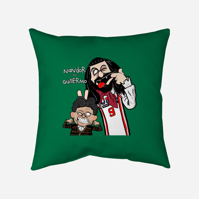 Nandor And Guillermo-none removable cover w insert throw pillow-MarianoSan