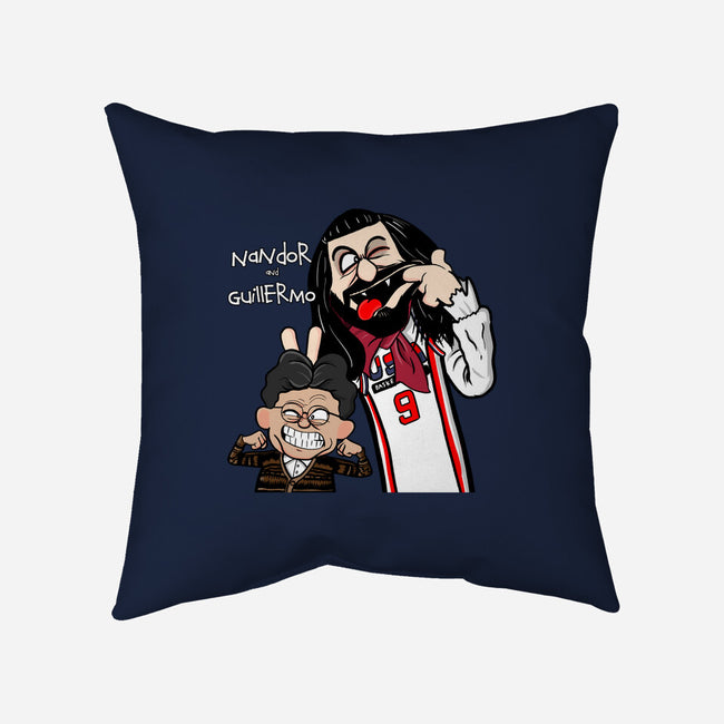 Nandor And Guillermo-none removable cover w insert throw pillow-MarianoSan