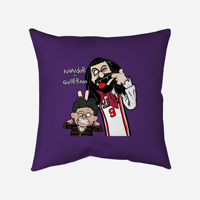 Nandor And Guillermo-none removable cover w insert throw pillow-MarianoSan