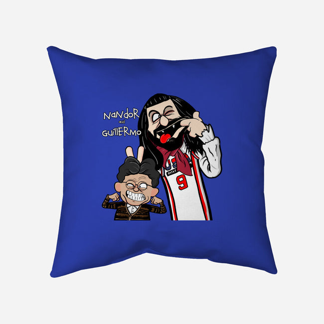 Nandor And Guillermo-none removable cover throw pillow-MarianoSan