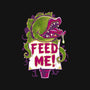 Feed Me Seymour!-none non-removable cover w insert throw pillow-Nemons