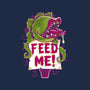 Feed Me Seymour!-womens v-neck tee-Nemons