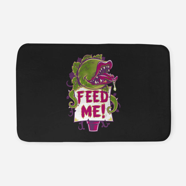 Feed Me Seymour!-none memory foam bath mat-Nemons