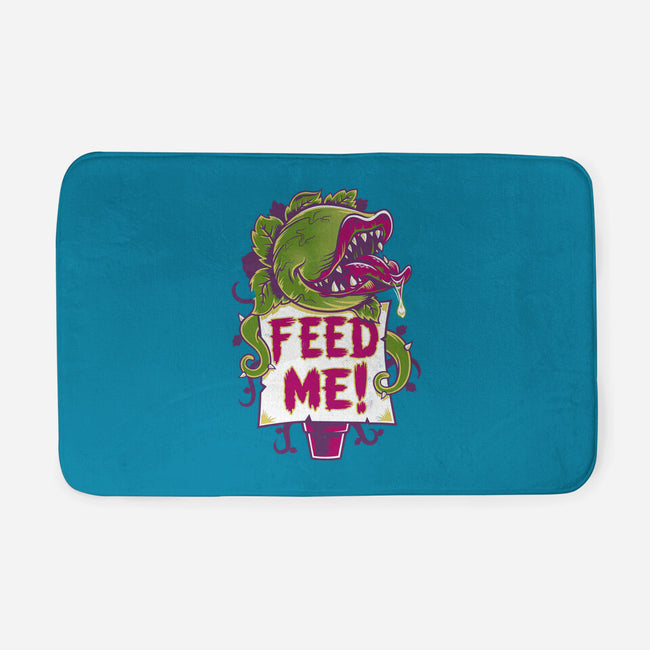 Feed Me Seymour!-none memory foam bath mat-Nemons