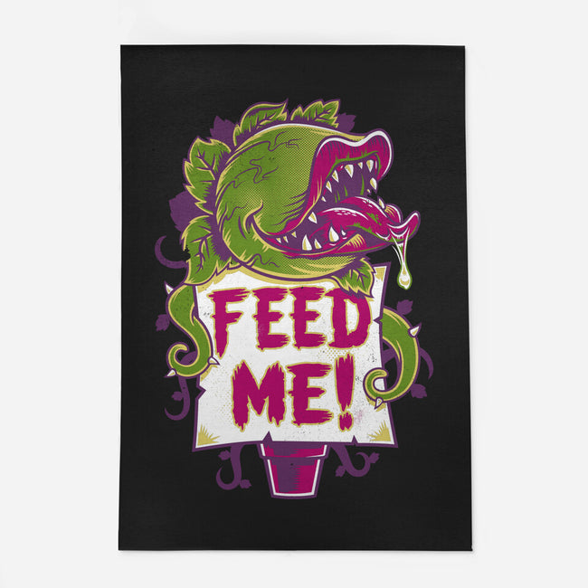 Feed Me Seymour!-none indoor rug-Nemons