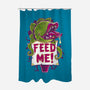 Feed Me Seymour!-none polyester shower curtain-Nemons