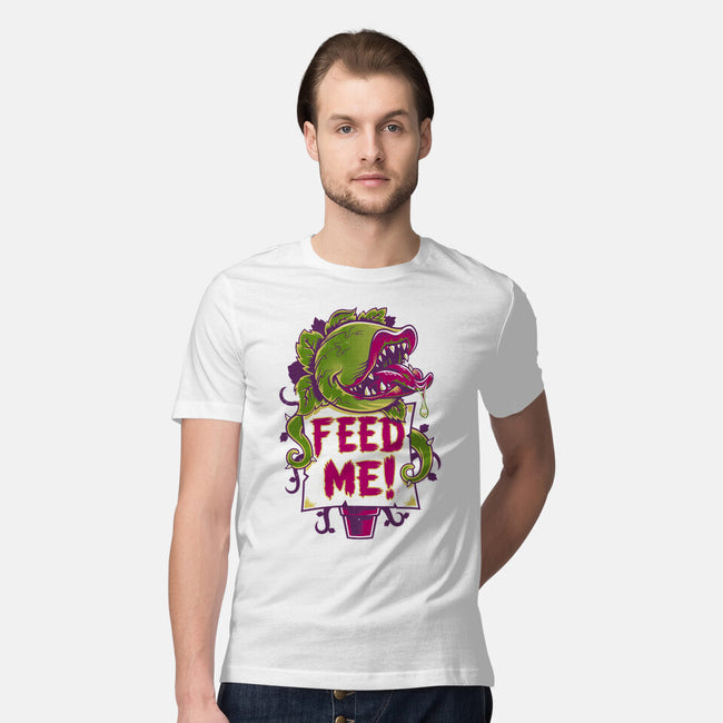 Feed Me Seymour!-mens premium tee-Nemons