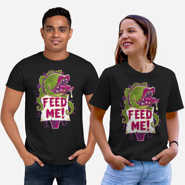 Feed Me Seymour!-unisex basic tee-Nemons