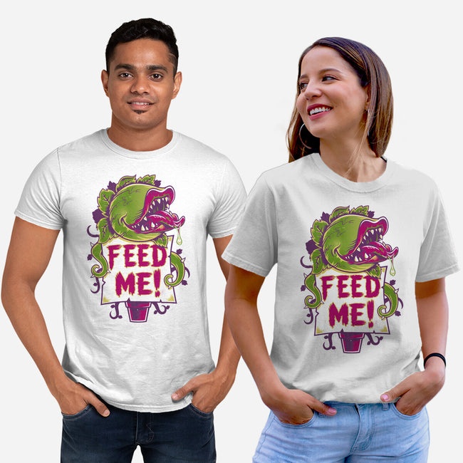 Feed Me Seymour!-unisex basic tee-Nemons
