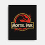 Mortal Park-none stretched canvas-StudioM6