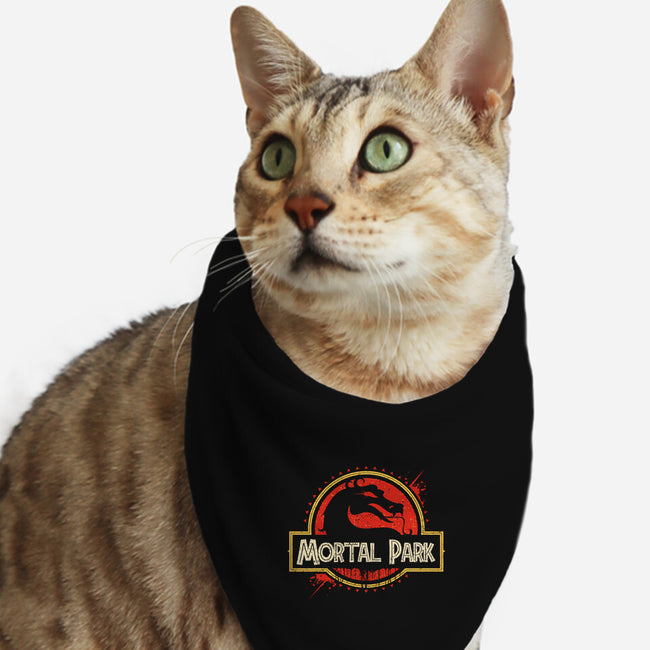 Mortal Park-cat bandana pet collar-StudioM6