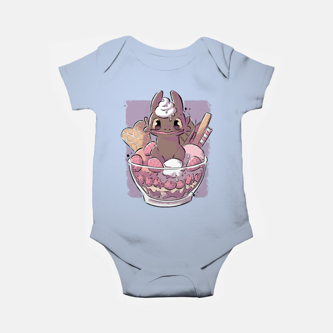 Toothless Dessert-baby basic onesie-xMorfina