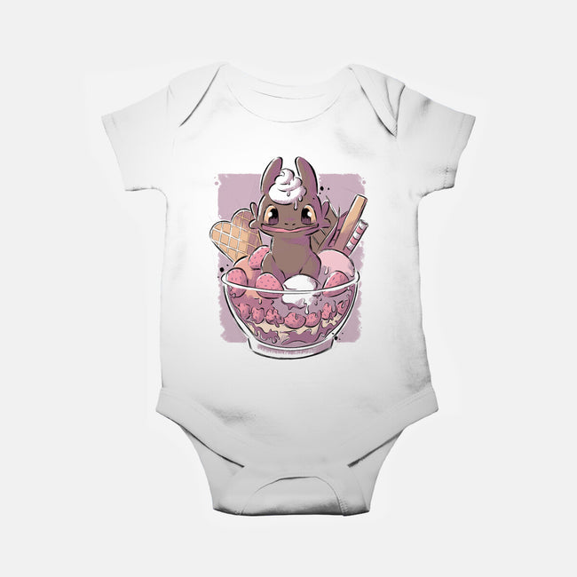 Toothless Dessert-baby basic onesie-xMorfina