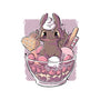 Toothless Dessert-womens v-neck tee-xMorfina